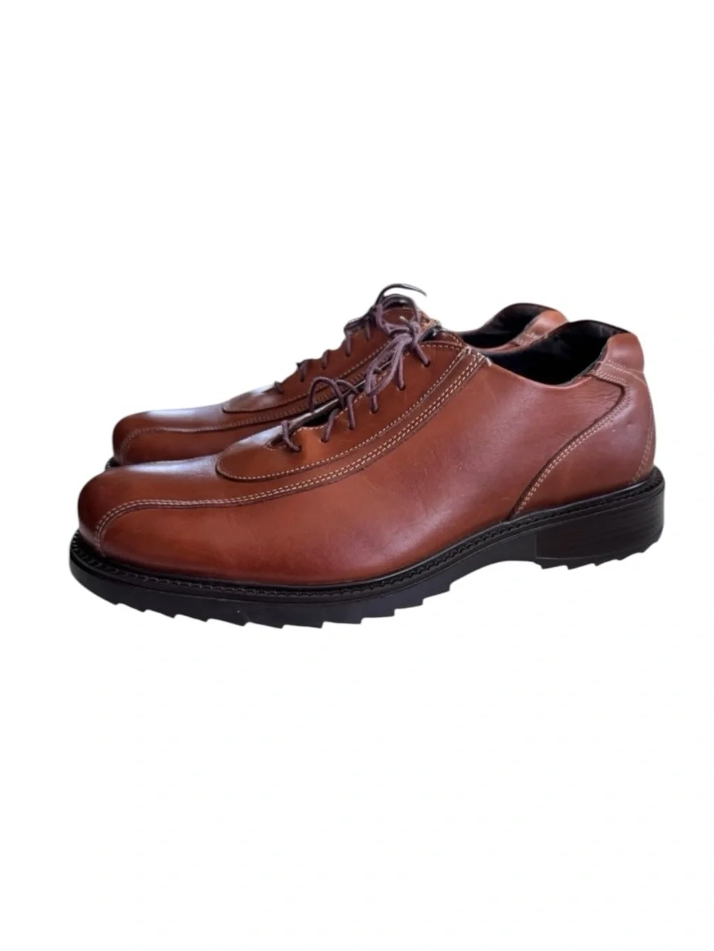 Bass Men’s Brown Leather Lace Up Shoes